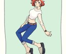 似顔絵イラスト描きます シンプルなラインで顔の特徴をつかみ似顔絵にします イメージ3