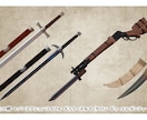 VRCで使用できるオリジナル武器・小物を制作します VRCで使える武器や小物。Unityのゲーム製作にも使えます イメージ2