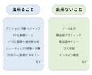ゲーム開発0→1！ゲームの最初の形を作ります ゲーム企画と設計の専門家が「コア」部分を受託開発！ イメージ4