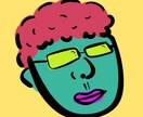 独自のイラストで、世界に一つだけの作品を描きます 独特なタッチ，カラーで唯一無二の作品 イメージ5