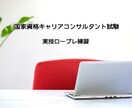 国家資格キャリアコンサルタント試験のサポートします 実技試験ロープレ練習のCL役とフィードバックをいたします イメージ1