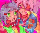 かわいい女の子のイラスト描きます 可愛い物好きの方を満足させます！任せてください！ イメージ2