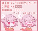ぱくぱくGIFイラスト描きます スタンプなどで使えるぱくぱくイラストお描きします！ イメージ2