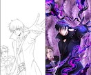 イラストの着色・カラーリングします 線画持ち込みOK！アニメ塗り・厚塗り対応 イメージ1