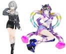 企業実績有/質感重視のイラストを制作します MV・Vtuber活動用・記念絵・グッズ用・ゲームCG素材等 イメージ10