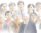 似顔絵描きます 水彩画のような優しいタッチの似顔絵を残しませんか。 イメージ3