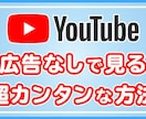 簡単！YouTubeの広告がブロックできます YouTubePremiumに入らなくても大丈夫です！ イメージ1