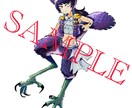 厚塗り風一枚絵・立ち絵描きます モンスターや人物の一枚絵を、厚塗りイラストでお届け。 イメージ4