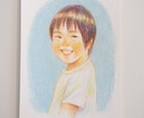 やさしい笑顔のふんわり似顔絵描きます 見るだけで癒される♡色鉛筆とパステルで描くほっこり似顔絵 イメージ8
