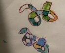 お子様が描いた絵をデジタルイラストにします 思い出をデータで保管できます。 イメージ5