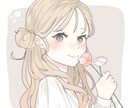 SNSのアイコン作成いたします 淡い雰囲気のイラストをお求めの方へ！ イメージ1