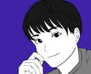 美形の似顔絵に仕上げます プロのイラストレーターがスタイリッシュな似顔絵を描きます イメージ7