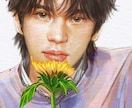 お写真を元にリアリティのある人物画をお描きします 生成AIではありません、肖像画やポスターにぜひ！！ イメージ5