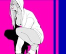 スタイリッシュな映えるアイコンお描きします オリジナル・コンテンツ販売・配信用アイコンどにどうぞ イメージ3