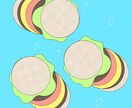 ポップなイラストをかきます ちょっとヘンテコでカラフルなイラストを描くのが好きです。 イメージ7