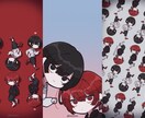 色んな用途のイラスト描きます アイコン、動画用、サムネイル用、立ち絵など！ イメージ6
