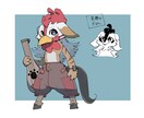 イラスト作成・キャラクターデザインなど行います グッズ、アイコン、ヘッダー、立ち絵などにどうぞ イメージ5