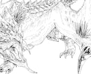 表紙や挿絵のイラスト制作承ります 童話やホラー、シックな作風向けのイラストをお探しの方に イメージ7