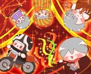 かわいい・やさしいミニキャラの一枚絵お描きします ちいさくてほのぼのとした癒しのワンシーンはいかがですか？ イメージ5