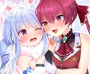パッと目を引くかわいい女の子のアイコン描きます 最短3日！お手頃ですぐにアイコンがほしい方におすすめです！ イメージ9