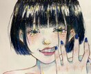 映える綺麗め女の子描きます 駆け出しイラストレーターですが、精一杯頑張ります！ イメージ1