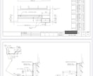 建築工事の図面、施工図作成いたします 基本設計を元に施工図、手書き図面をCAD化など建築相談。 イメージ3