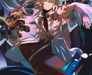 耽美な一枚絵イラストを描きます 綺麗カラフル系の厚塗り絵を描きます(一枚絵・MV・SNS絵) イメージ3