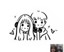 簡単に可愛い似顔絵描きます お写真を元に似顔絵イラストをお描きします！ イメージ5