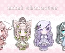ゆるふわ可愛いミニキャラ描きます 商用OK！グッズ、配信、SNS、アイコン、Youtubeに イメージ4