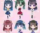 SDキャラ★アイドルのメッセージカードを作成します 2日納品★二次使用可能★お祝いイラスト・メセカ★印刷もお任せ イメージ3