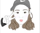顔写真1枚で似顔絵描きます 個性的なアイコン、あなただけの似顔絵をデジタルで描きます！ イメージ1