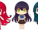 ミニキャライラスト描きます アイコンや動画、挿絵などにいかがですか〜！ イメージ3