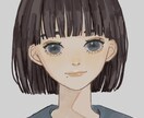 SNS用件アイコン描きます かわいい女の子のアイコン！様々なSNSで利用可能！ イメージ3
