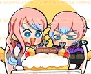 最短1日！お試し価格！もちもちのアイコンを描きます 修正ラフ提案無制限！３名様まで受付！ イメージ4
