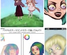 SNSなどのアイコンイラスト作成をします 色使い濃いめなイラストでイメージキャラクターはいかがですか？ イメージ1
