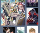 ゲーム塗りの人物をデザインします 初回の方は5000円で全身立ち絵デザインします！ イメージ2