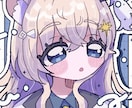 SNS用アイコンを描きます 最安値、最短2時間でかわいいアイコン描きます！ イメージ3