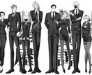ご希望に応じたイラスト制作を致します 小さな女の子からオジサンまで幅広く対応しております イメージ3