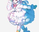 かわいい・おしゃれな女の子を描きます 現役デザイナーが魅力あふれるイラストを制作いたします イメージ3