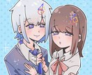 アイコンヘッダー貴方のイメージを素敵な絵にします TwitterやLINEで使えるアイコンやヘッダー等イラスト イメージ2