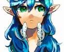 アイコン〜サムネetc！1枚絵描きます 光を意識した塗りの女の子が得意です イメージ7