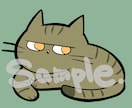 愛猫のアイコン用イラスト描きます SNSなどへどうぞお使いください イメージ1