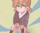キャラクターの絵を描きます 歌ってみたや動画のサムネ､その他様々なイラストを提供します♪ イメージ1