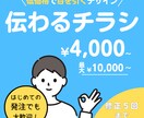 伝わるデザインで「チラシ・フライヤー」を製作します 店舗チラシ、イベントフライヤーお任せください！ イメージ1