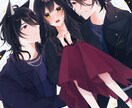 夢絵・コテ同・イラストお描きいたします 夢絵中心にシチュエーションイラストをお描きいたします イメージ3