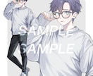 TRPGや活動用にオススメ！立ち絵ご依頼承ります 絵柄が強すぎないシンプルなイラストです イメージ3