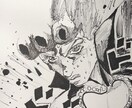 マッキーペンアートを描いてます 水墨画の様なイラストをマッキーペンで描いております。 イメージ2