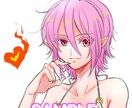 SNSアイコン制作します SNSアイコン等に使用するバストアップイラストの制作 イメージ7