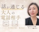 話が通じる大人の電話相手します まとまってなくてOK。話すだけでいいんです イメージ1