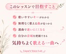 あなたに合うキーを見つけ、選曲のコツをお伝えします 歌声を聴いて、あなたの音域に合うキーと曲を見つけるレッスン イメージ4